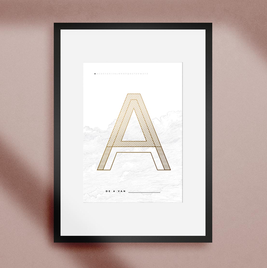 A - Alfabet - Poster