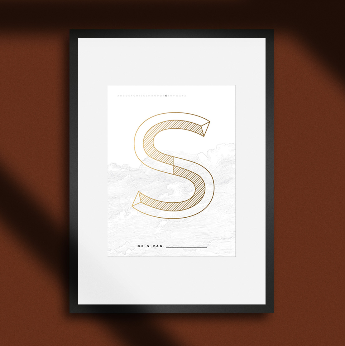S - Alfabet - poster